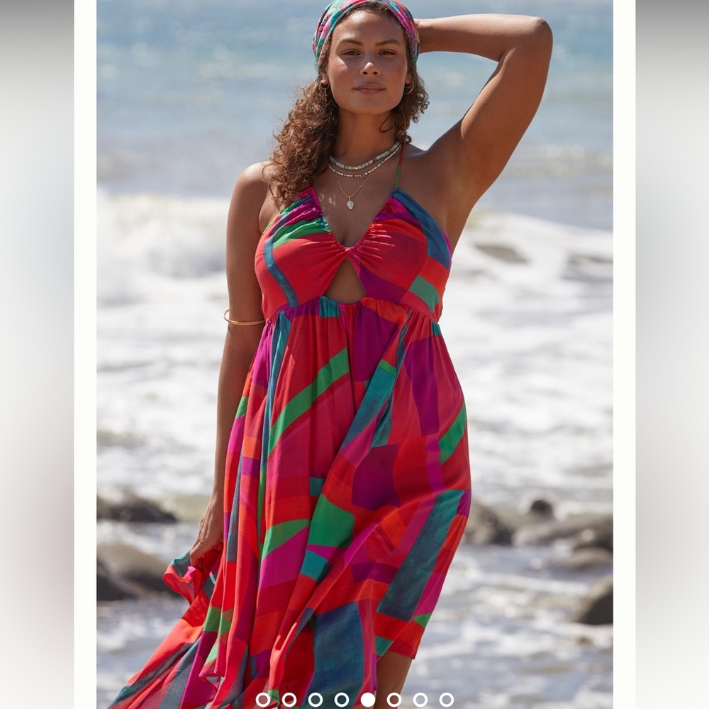 NWOT Anthropologie Alani Maxi Cover-Up